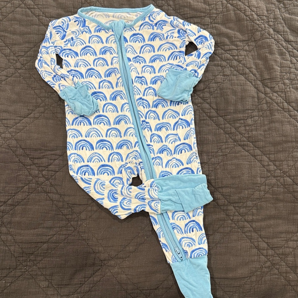Little Sleepies Bamboo Zipper Pajamas